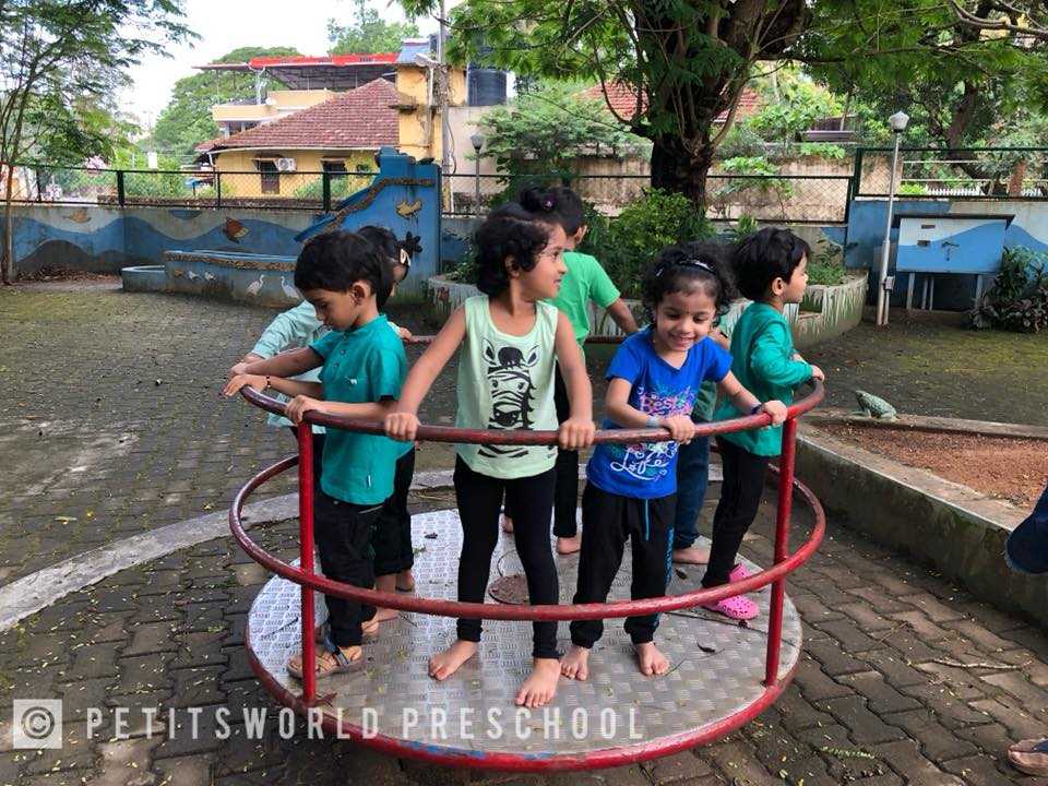 Children playing in the park